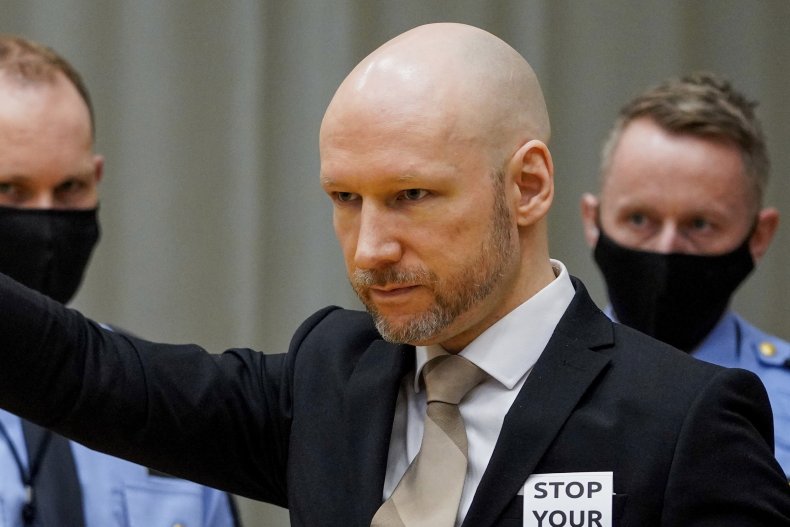 Anders Behring Breivik, Norway, court