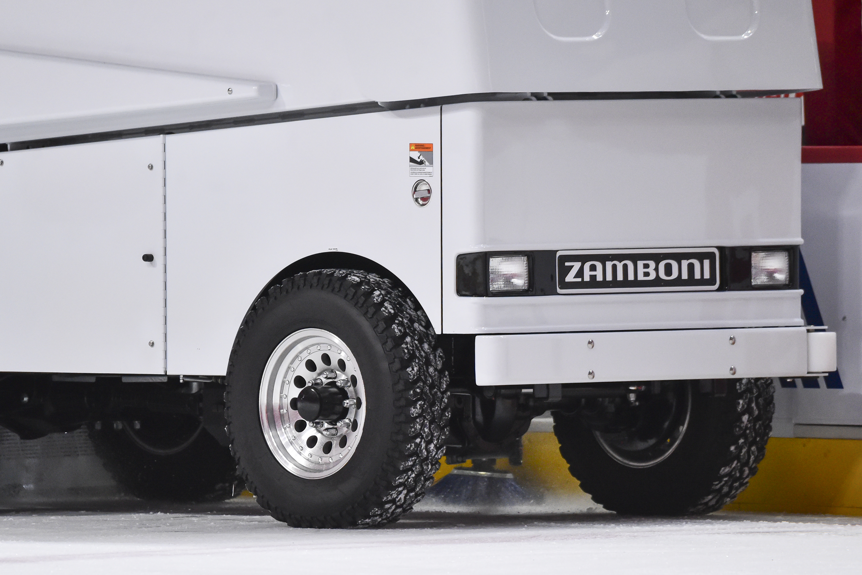 Rink Explosion Occurs Feet Away From Skaters After Ice Resurfacing Machine Propane Leak