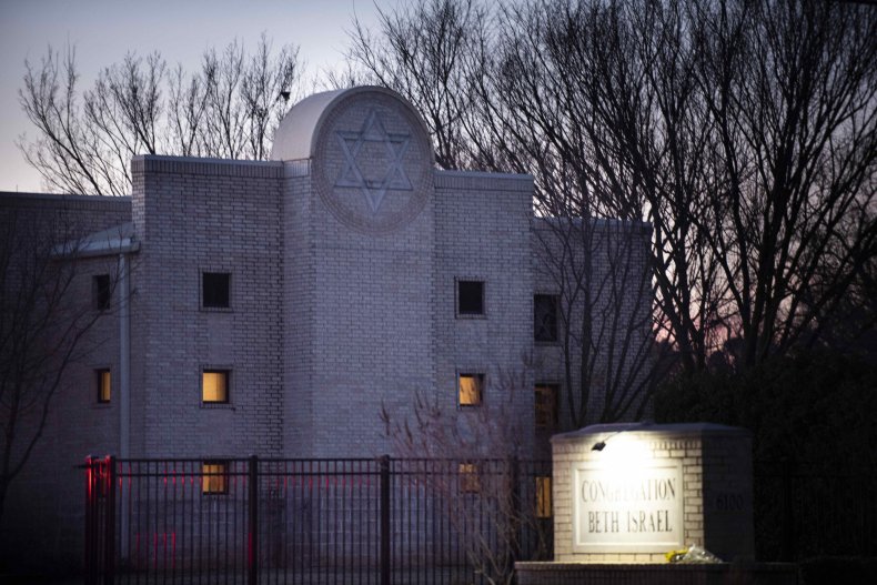 Congregation Beth Israel synagogue is shown on