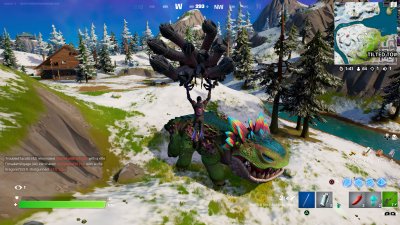 Klombo Dinosaur in Fortnite Klombo Dinosaur in Fortnite