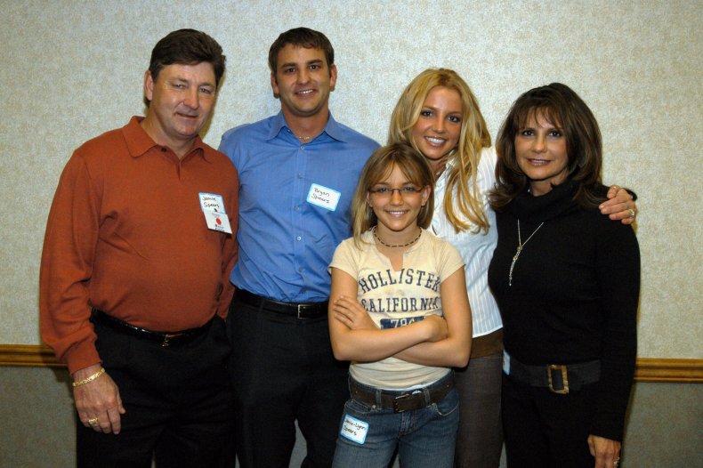 Britney Spears and her family