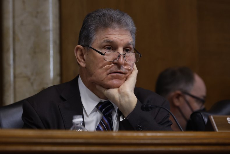 Joe Manchin Questions Witnesses at a Hearing