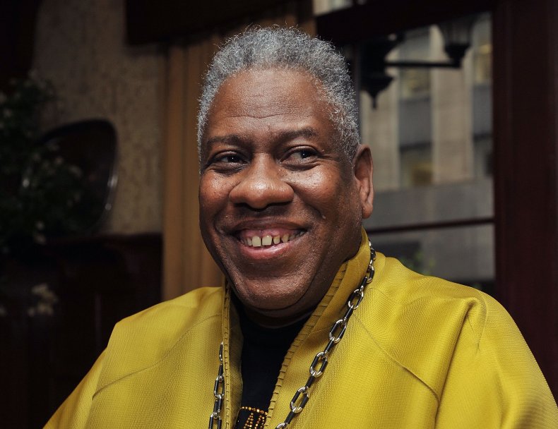 André Leon Talley in NYC. 