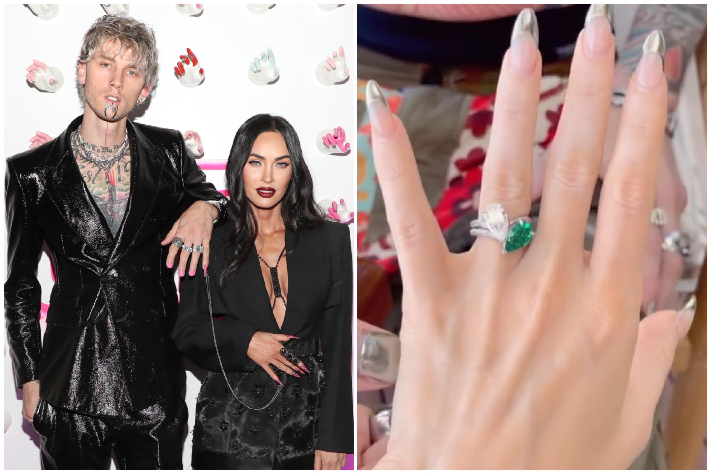 Machine Gun Kelly On Megan Fox's Engagement Ring: 