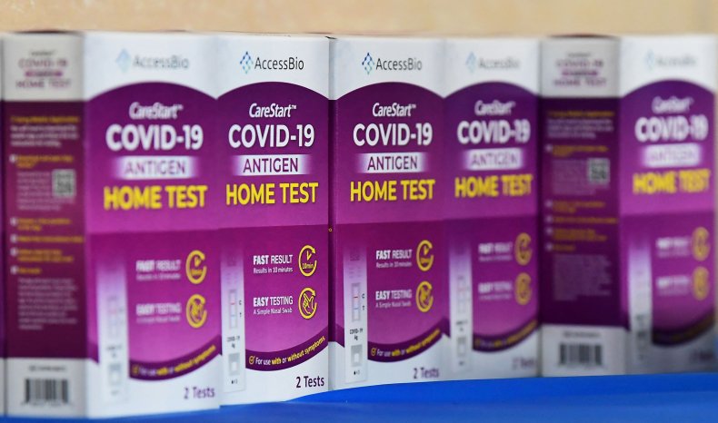 Rapid COVID-19 test kits await distribution for 