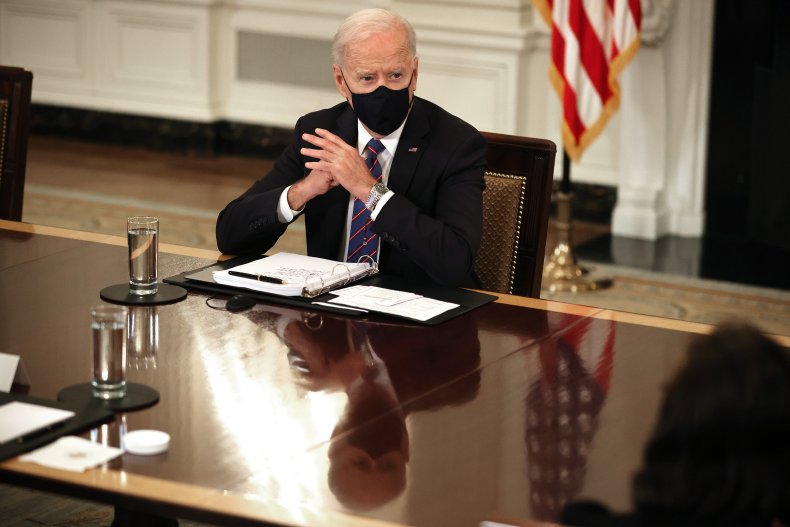 President Biden And Vice President Harris Meet 