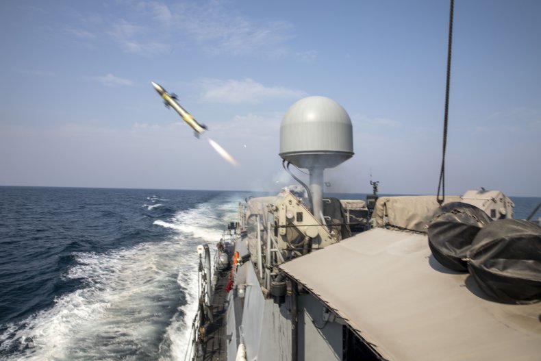 US, Navy, missile, exercise, Persian, Gulf