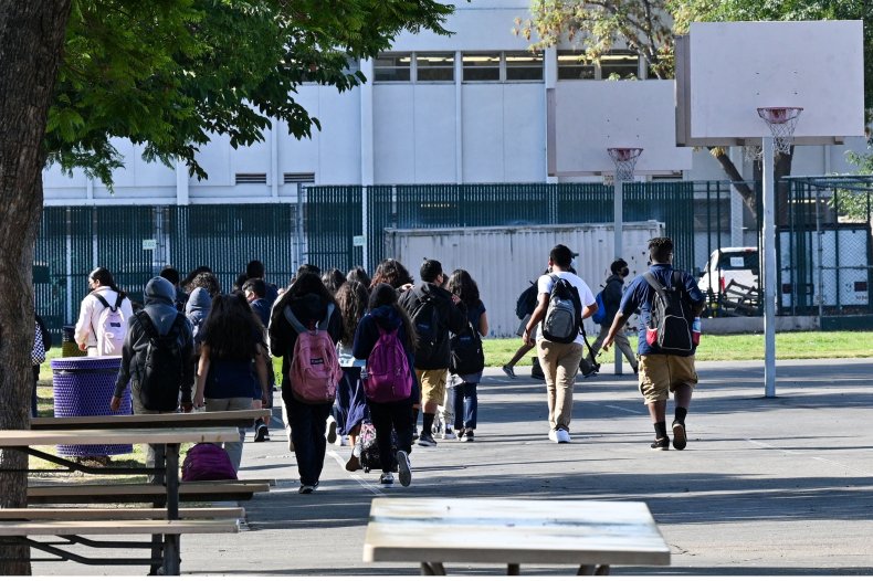 California Students Go to Class