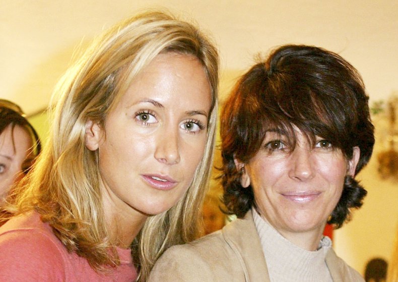 Victoria Hervey With Ghislaine Maxwell