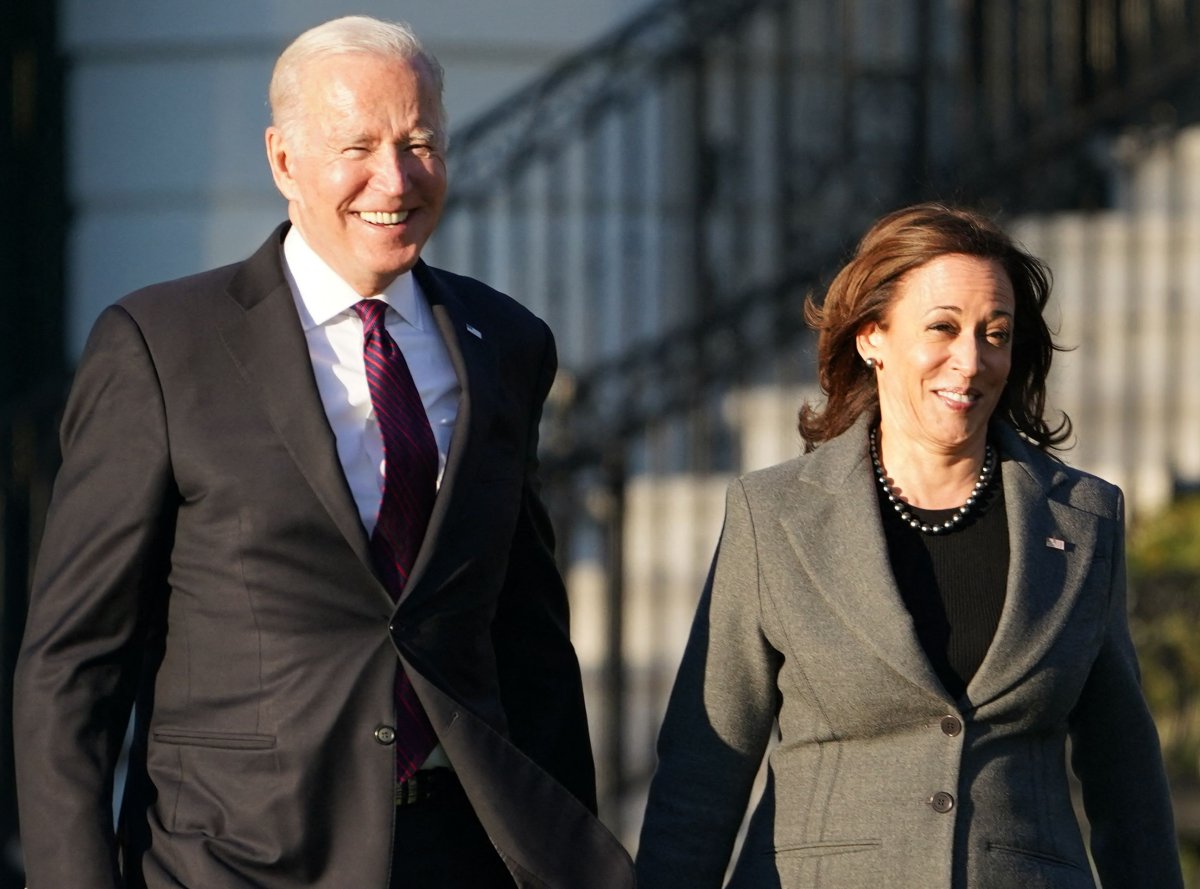 Biden and Harris Attend a Signing Ceremony