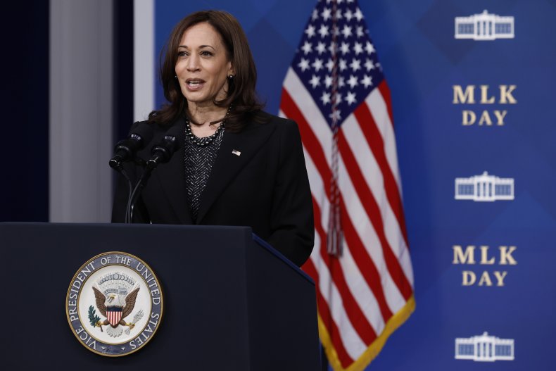 Harris Defends Biden Remarks