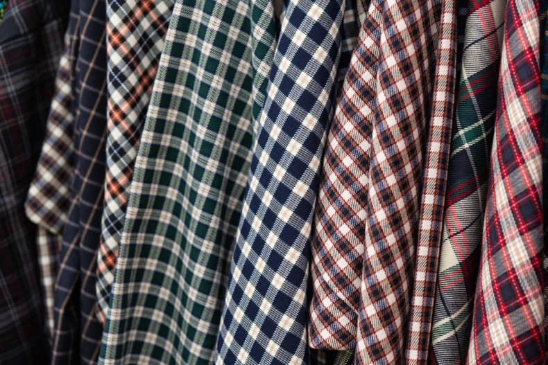 Plaid shirts