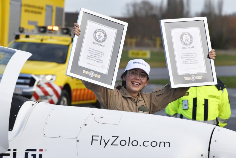 Youngest Woman to Fly Solo Around Globe