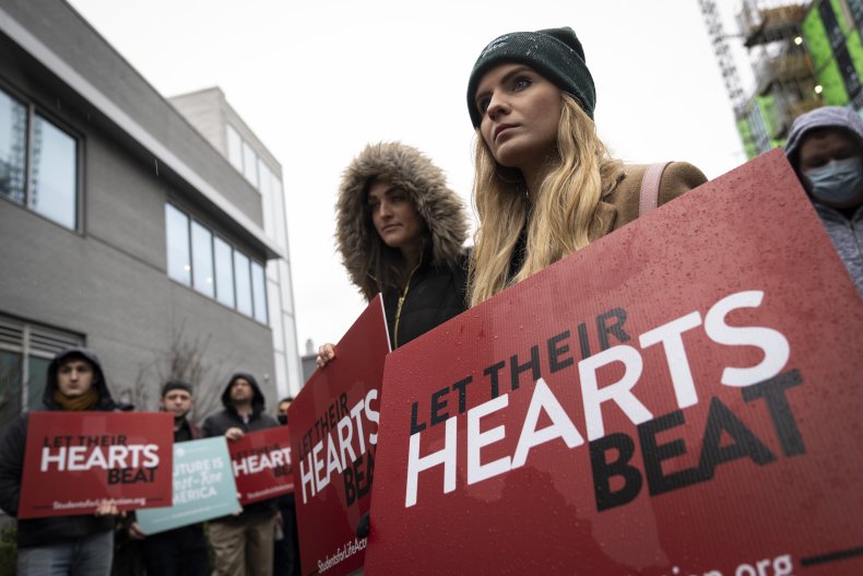 Abortion protest