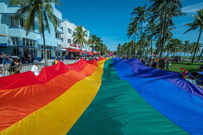 Gay Pride Flag Florida