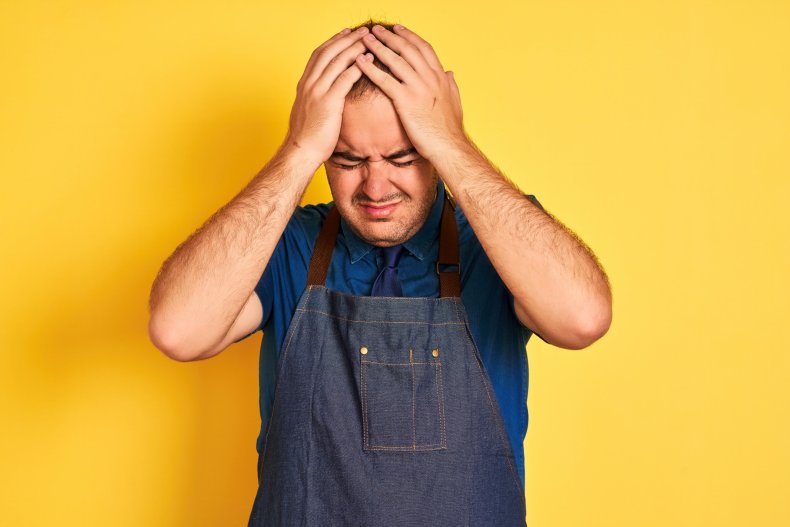 Restaurant employee quits