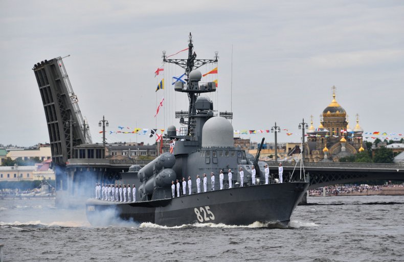 Russia naval drill