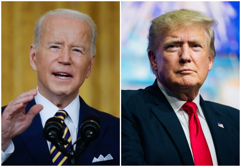 Donald Trump Joe Biden