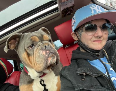 Jen Costa Reunited With Missing Dog Azzura Jen Costa Reunited With Missing Dog Azzura