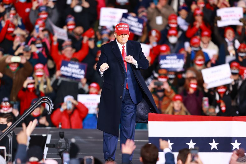 Trump rally in Michigan 2020