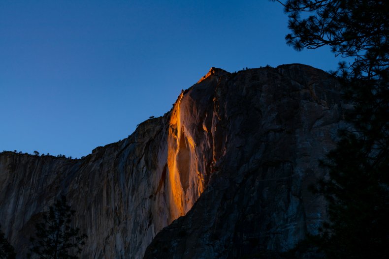Horsetail Fall 'Firefall' in Yosemite