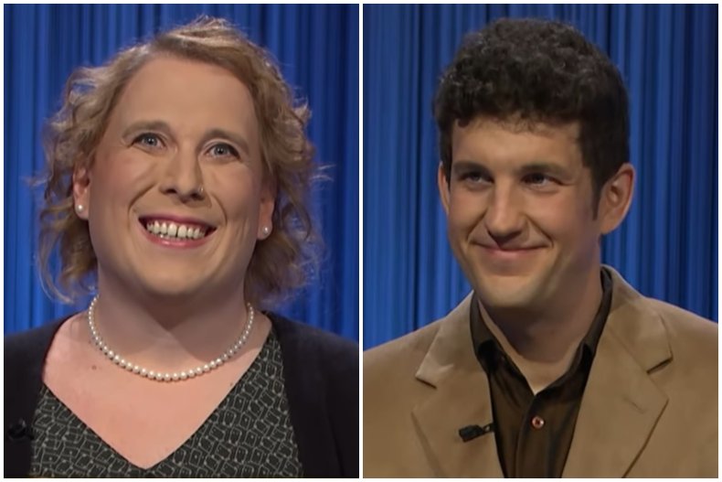 "Jeopardy!" stars Amy Schneider and Matt Amodio