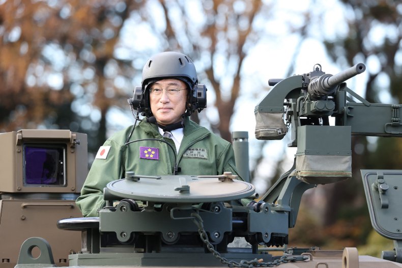 Japan, Prime, Minister, Kishida, tank, Tokyo