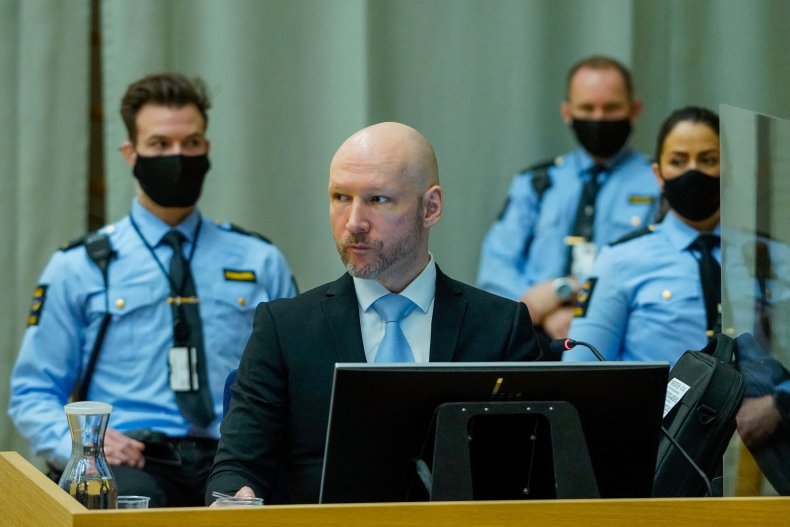 Anders Behring Breivik, Norway, hearing