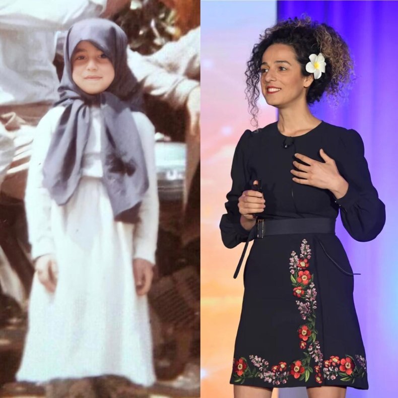 Masih Alinejad is pictured.