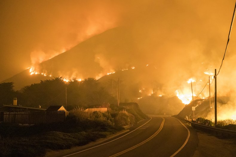 Colorado Fire Burns in California
