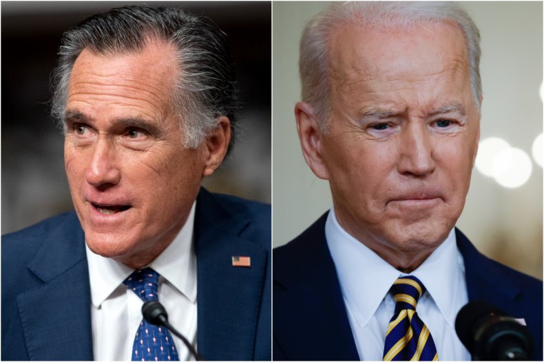 Composite Image Shows Romney and Biden