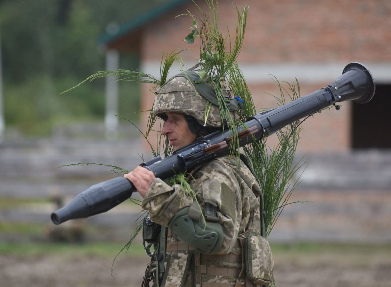 سرباز اوکراینی