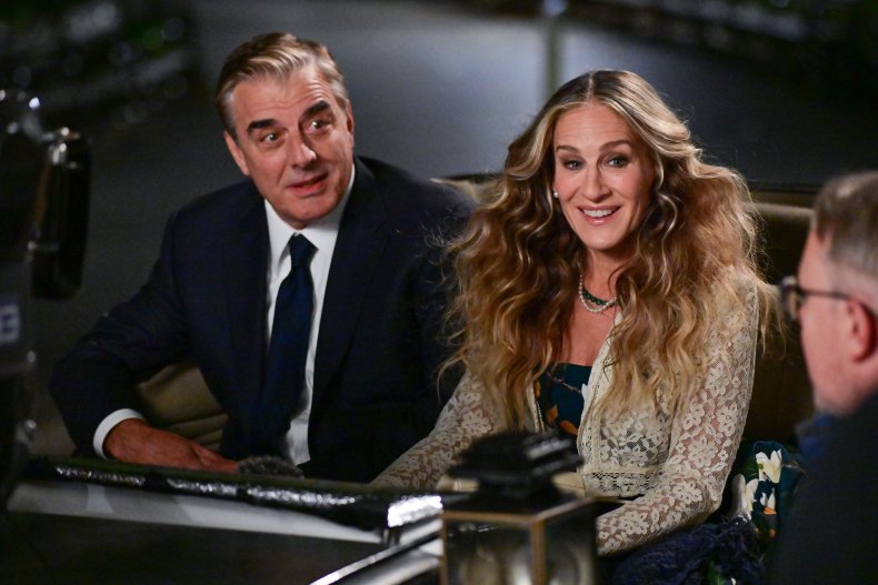 Chris Noth and Sarah Jessica Parker