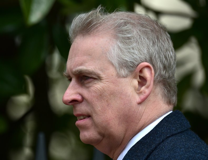 Prince Andrew at Church