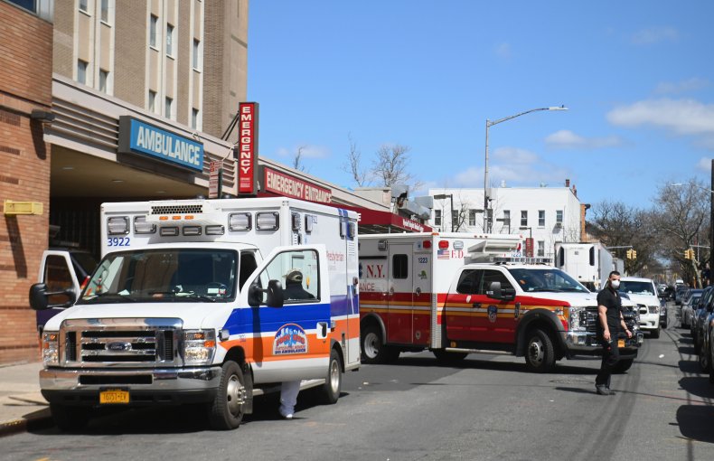 New York High School Students Ambulance EMS