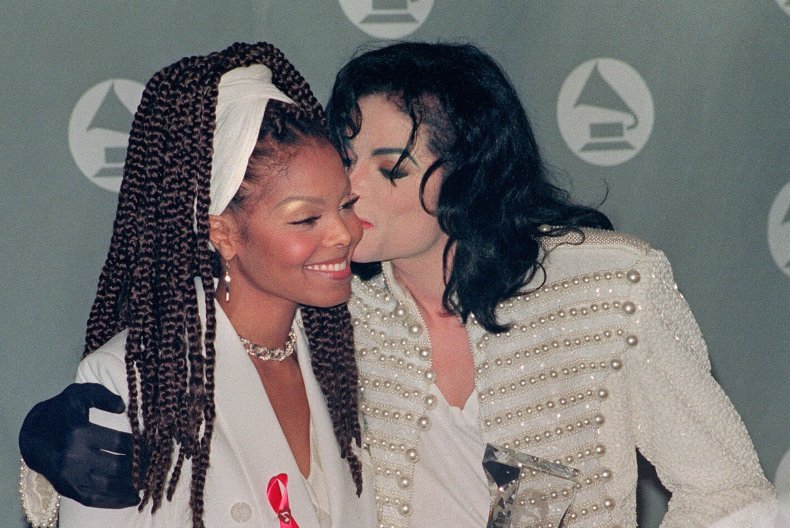 Janet Jackson and Michael Jackson