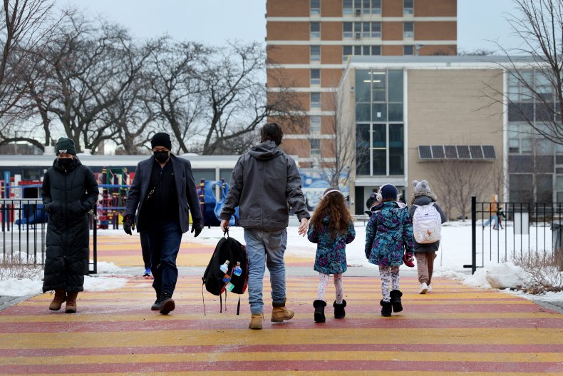 Chicago Public Schools Parent COVID Reporting Students