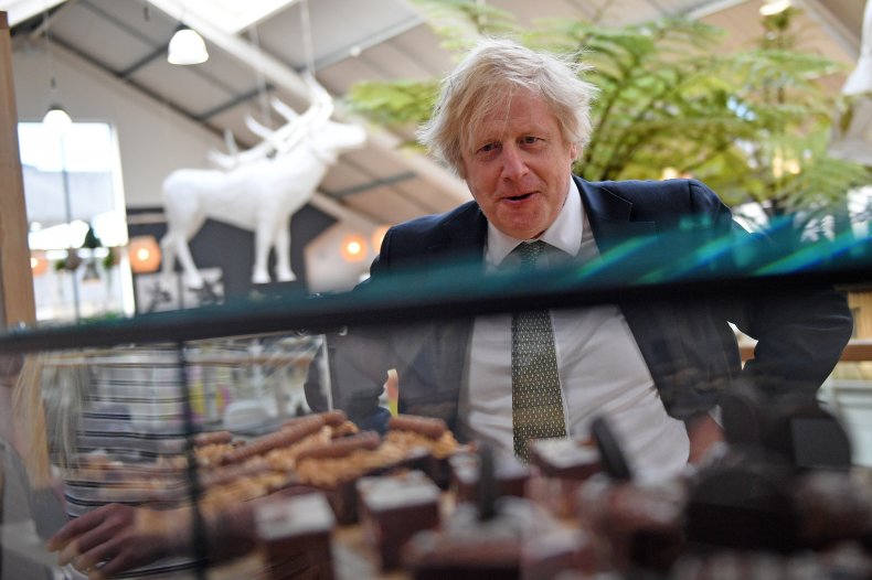 Boris Looking at Cake