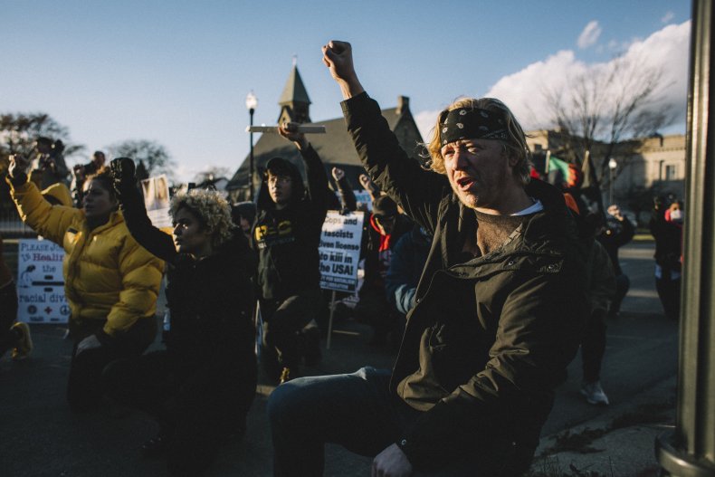 Kenosha, Wisconsin, protest