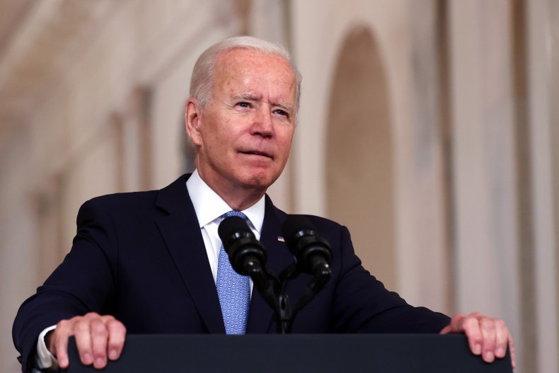 President Biden's Delivers Remarks On Ending Afghanistan