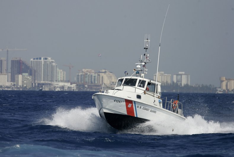 قایق واژگونی گارد ساحلی فلوریدا
