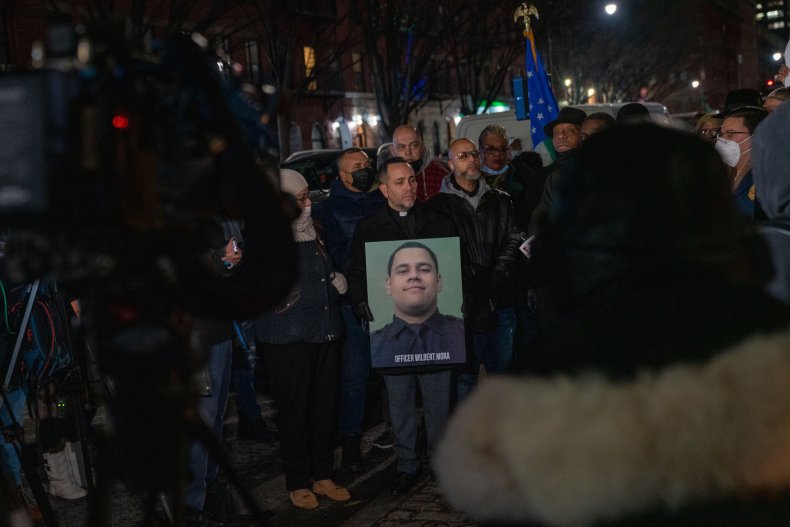 Wilbert Mora Vigil in New York