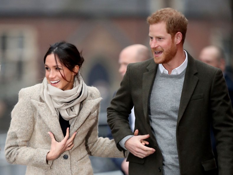 Meghan Markle, Prince Harry at Recording Studio
