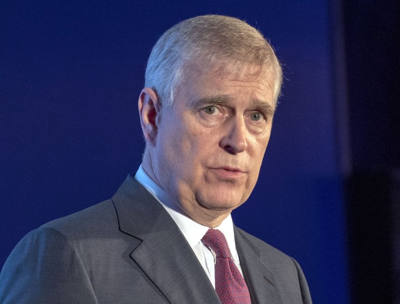 Prince Andrew Hosts Palace Event
