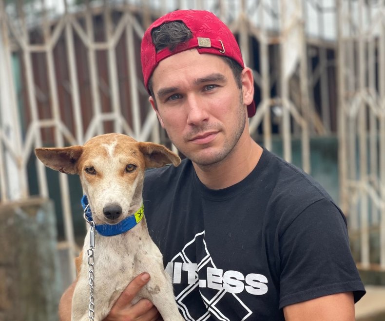 Dog rescuer
