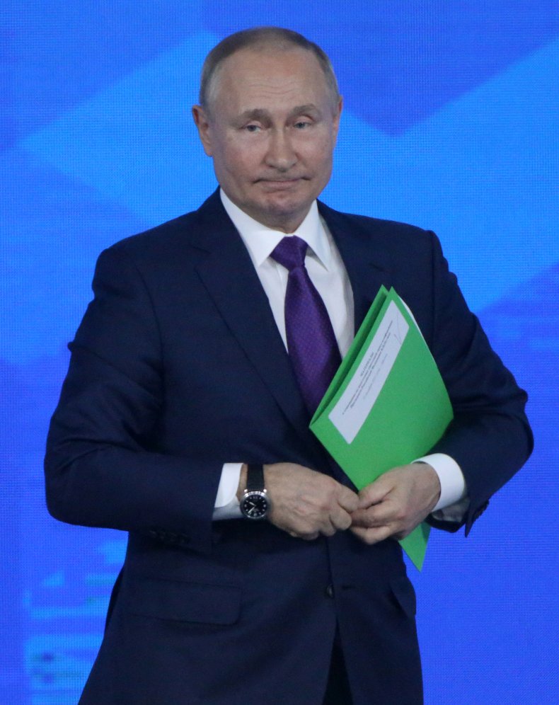 Russian President Vladimir Putin