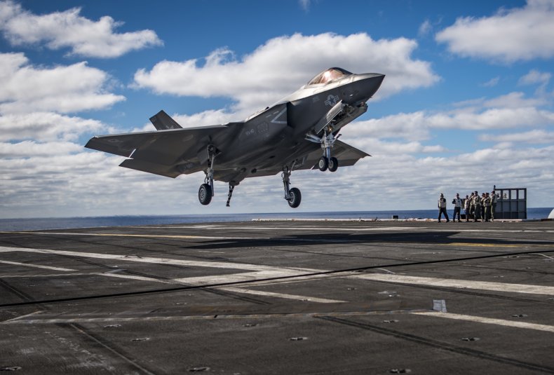 U.S. Navy to Salvage Crashed F-35C Fighter