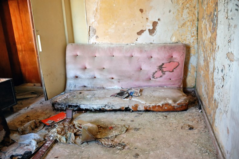 File photo of a moldy room. 
