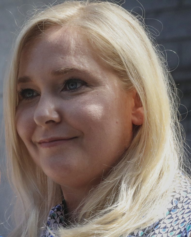 Virginia Giuffre Attends New York Press Conference