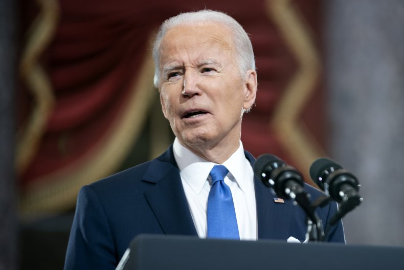 Joe Biden s'exprime au Capitole